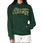 Athletics Starter Women's Groovy Script Team Fleece Pullover Hoodie - MLB