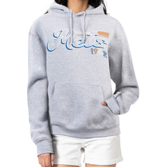New York Mets Starter Women's Groovy Script Team Fleece Pullover Hoodie - MLB