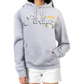 Pittsburgh Pirates Starter Women's Groovy Script Team Fleece Pullover Hoodie - MLB