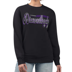 Arizona Diamondbacks Starter Women's Groovy Script Team Fleece Pullover Sweatshirt - MLB