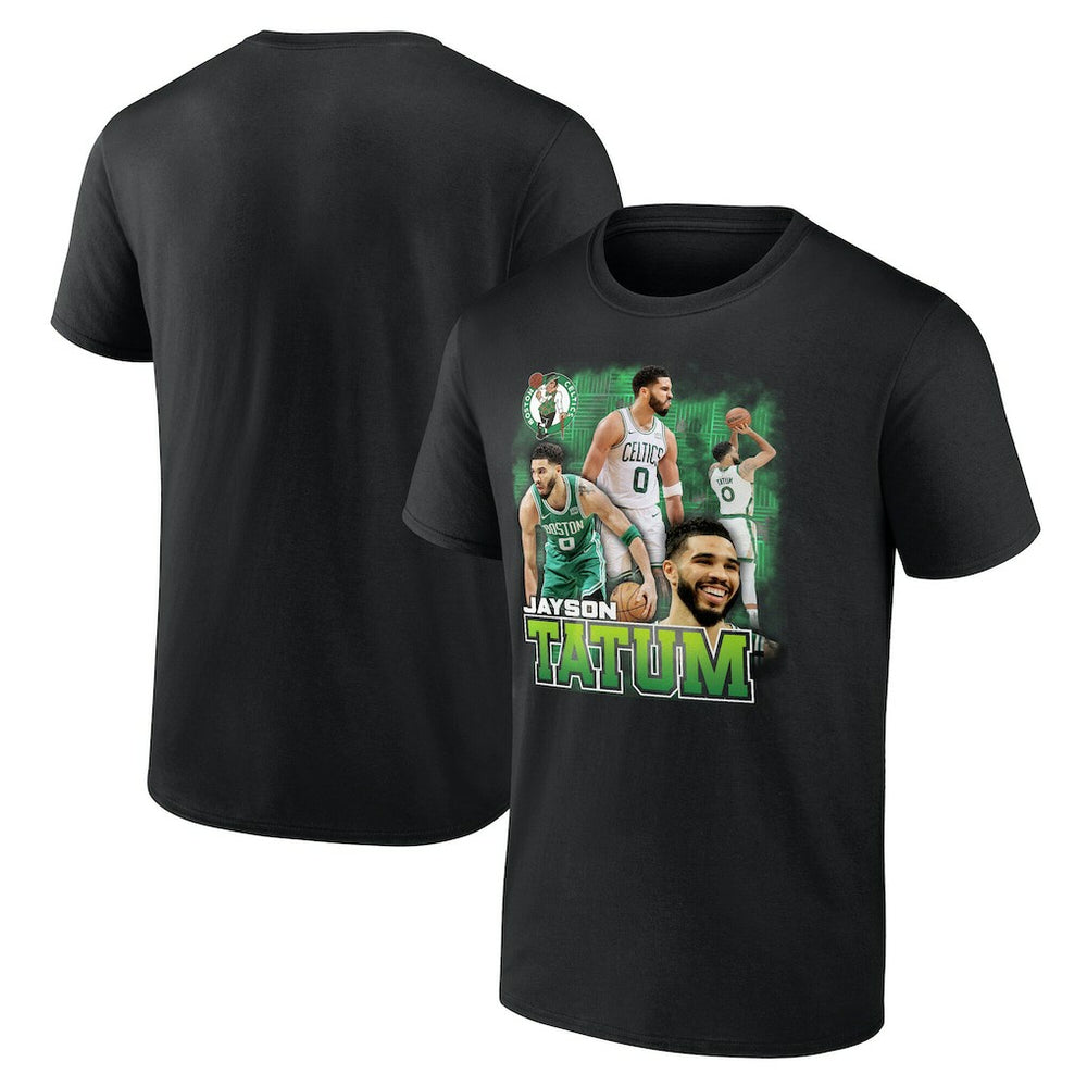 Jayson Tatum Boston Celtics Notorious 3.0 Player T-Shirt Black - NBA