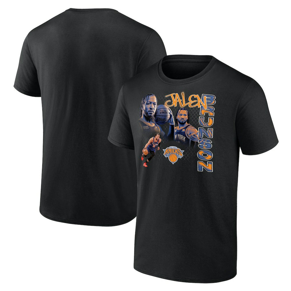 Jalen Brunson New York Knicks Notorious 3.0 Player T-Shirt Black - NBA