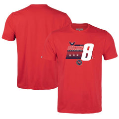 Alexander Ovechkin Washington Capitals Levelwear Youth NHL All-Time Leading Goal Scorer Milestone Stripes Name & Number Little Richmond T-Shirt - Red - NHL