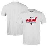 Alexander Ovechkin Washington Capitals Levelwear Youth NHL All-Time Leading Goal Scorer Milestone Name & Number Little Richmond T-Shirt - White - NHL