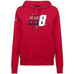 Alexander Ovechkin Washington Capitals Levelwear Women's NHL All-Time Leading Goal Scorer Milestone Stripes Name & Number Adorn Pullover Hoodie - Red - NHL