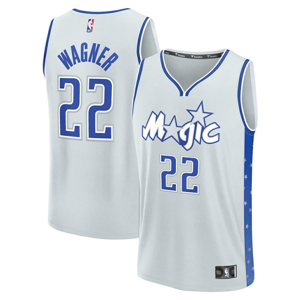 Franz Wagner Orlando Magic 2025/26 City Edition Fast Break Jersey Silver - NBA