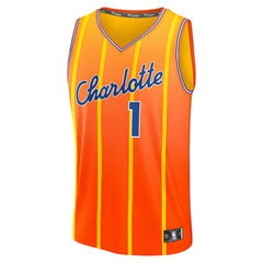 LaMelo Ball Charlotte Hornets 2025/26 City Edition Fast Break Jersey Orange - NBA