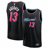 Bam Adebayo Miami Heat Youth 2025/26 City Edition Fast Break Jersey Black - NBA