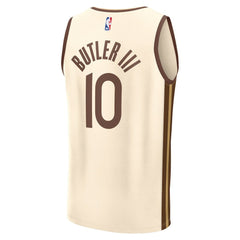 Jimmy Butler III Golden State Warriors Youth 2025/26 City Edition Fast Break Jersey Tan - NBA