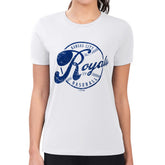 Kansas City Royals G-III 4Her by Carl Banks Women's Super-Slim Fit Lightweight Distressed Baseball Team T-Shirt - MLB