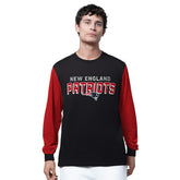 New England Patriots Starter Thursday Night Gridiron Long Sleeve T-Shirt- Black | NFL