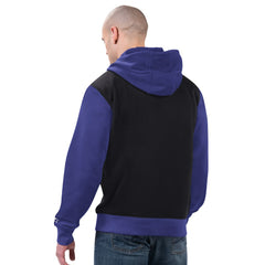 Baltimore Ravens Starter Thursday Night Gridiron Full-Zip Hoodie Black/Purple | NFL