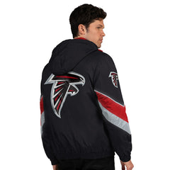 Atlanta Falcons Starter Thursday Night Gridiron Full-Zip Jacket Black/Red | NFL