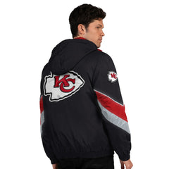 Kansas City Chiefs Starter Thursday Night Gridiron Full-Zip Jacket Black/Red | NFL