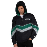 New York Jets Starter Thursday Night Gridiron Full-Zip Jacket Black/Green | NFL