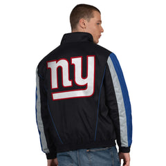 New York Giants Starter Thursday Night Gridiron Half-Zip Jacket Black | NFL