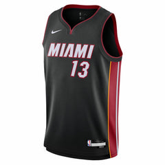 Bam Adebayo Miami Heat Youth Swingman Jersey Icon Edition Black - NBA