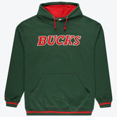 Milwaukee Bucks Hardwood Classics Big & Tall Hoodie Hunter Green - NBA