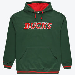 Milwaukee Bucks Hardwood Classics Big & Tall Hoodie Hunter Green - NBA