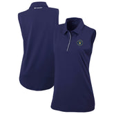 Milwaukee Brewers Columbia Women's Tend The Ball Sleeveless Polo - MLB