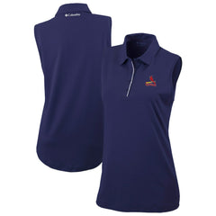 St. Louis Cardinals Columbia Women's Tend The Ball Sleeveless Polo - MLB
