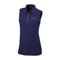 Tampa Bay Rays Columbia Women's Tend The Ball Sleeveless Polo - MLB