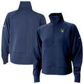 Milwaukee Brewers Columbia Women's Wickhams Hills Raglan Omni-Wick Quarter-Zip Pullover - MLB