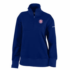 Washington Nationals Columbia Women's Birchwood Hills Quarter-Zip Pullover - MLB