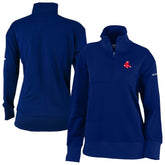 Boston Red Sox Columbia Women's Birchwood Hills Quarter-Zip Pullover - MLB