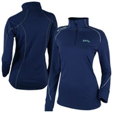 Seattle Mariners Columbia Women's Shotgun 2.0 Quarter-Zip Pullover - MLB