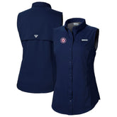 Washington Nationals Columbia Women's Tamiami Sleeveless Shirt - MLB