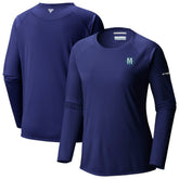 Seattle Mariners Columbia Tidal Tee II Long Sleeve T-Shirt - MLB