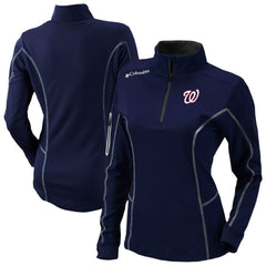 Washington Nationals Columbia Shotgun Quarter-Zip Top - MLB