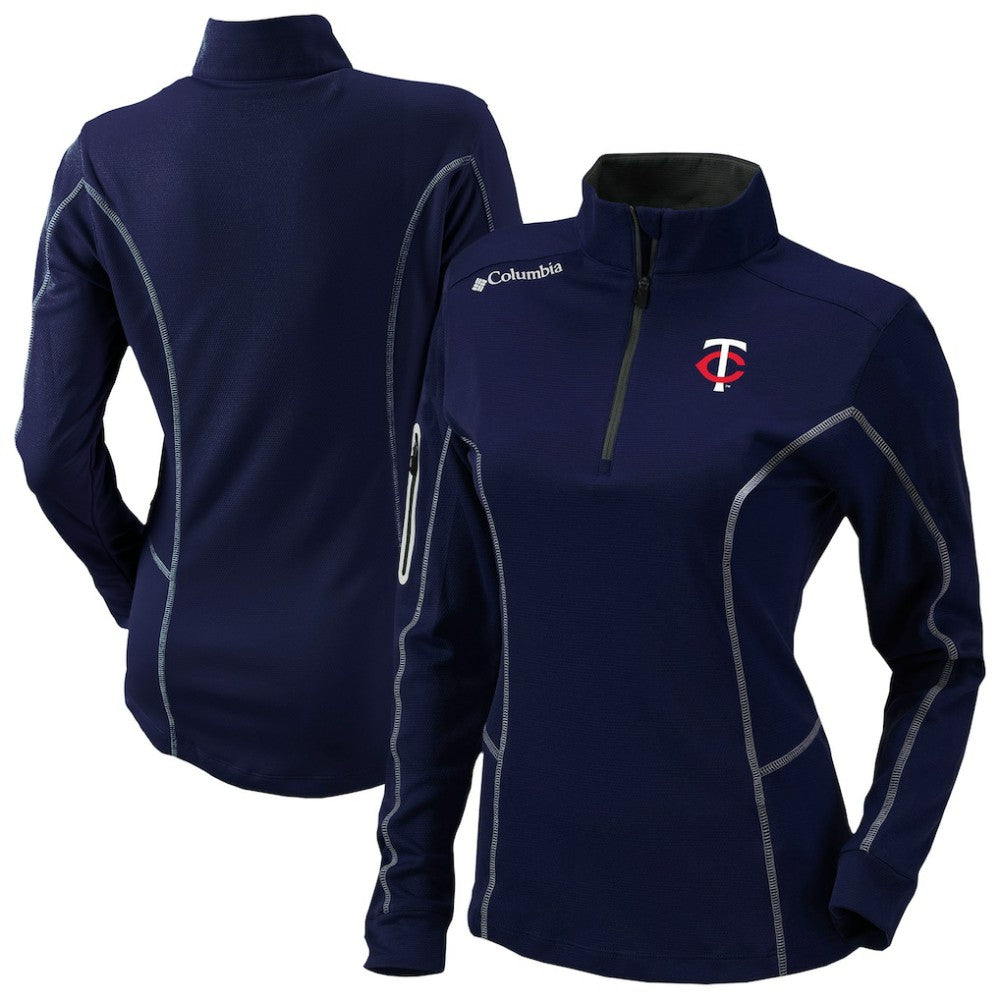 Minnesota Twins Columbia Shotgun Quarter-Zip Top - MLB