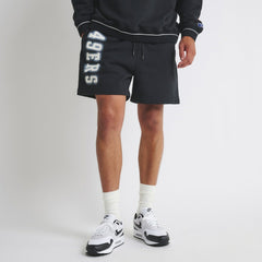 San Francisco 49ers Off Season Unisex Fleece Shorts Black | NFL