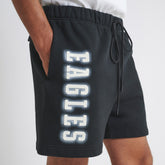 Philadelphia Eagles Off Season Unisex Fleece Shorts Black | NFL