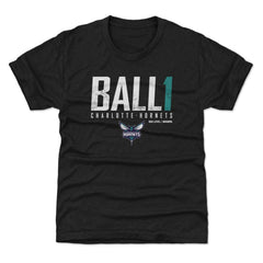 LaMelo Ball Charlotte Hornets 500 Level Youth Elite T-Shirt Black - NBA
