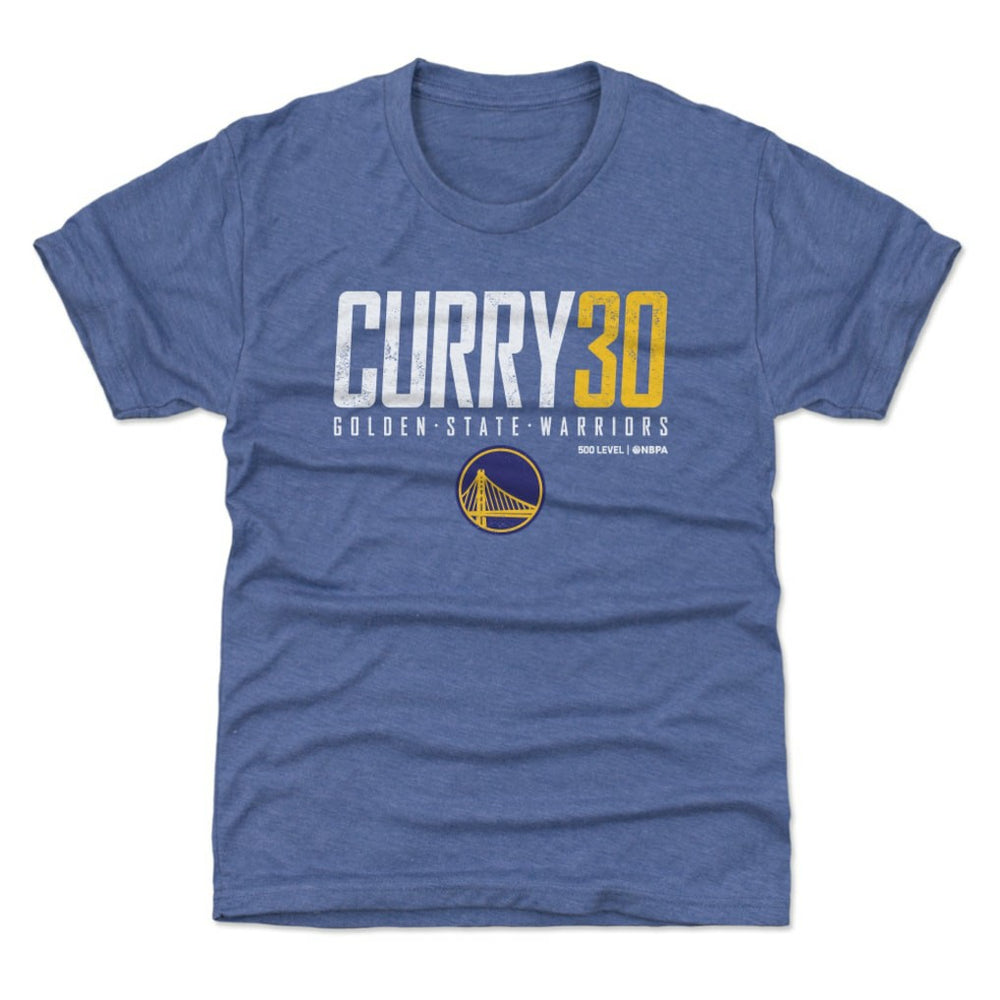 Stephen Curry Golden State Warriors 500 Level Youth Elite T-Shirt Royal - NBA