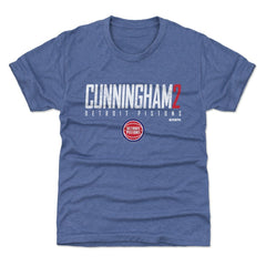 Cade Cunningham Detroit Pistons 500 Level Youth Elite T-Shirt Blue - NBA