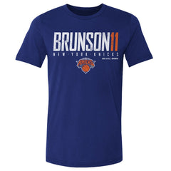 Jalen Brunson New York Knicks 500 Level Elite T-Shirt Blue - NBA