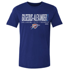 Shai Gilgeous-Alexander Oklahoma City Thunder 500 Level Elite T-Shirt Blue - NBA