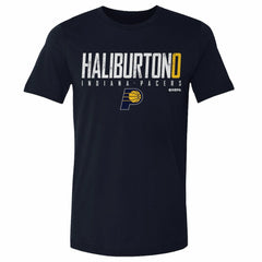 Tyrese Haliburton Indiana Pacers 500 Level Elite T-Shirt Navy - NBA