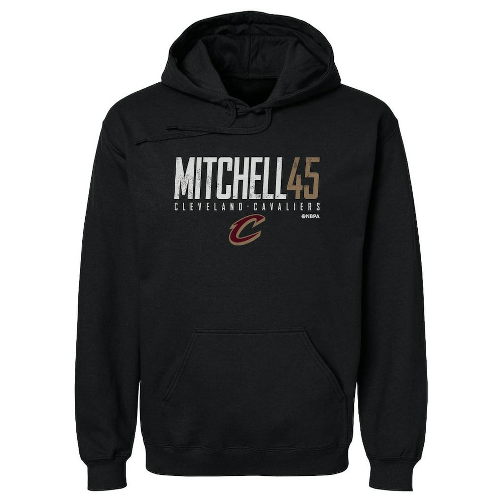 Donovan Mitchell Cleveland Cavaliers 500 Level Elite Pullover Hoodie Black - NBA