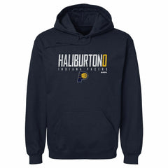 Tyrese Haliburton Indiana Pacers 500 Level Elite Pullover Hoodie Navy - NBA