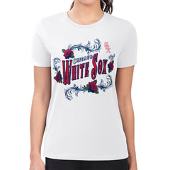 Chicago White Sox G-III 4Her by Carl Banks Women's Super-Slim Fit Lightweight Retro Roses T-Shirt - MLB