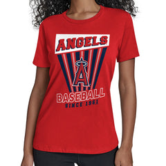 Los Angeles Angels Starter Women's Poster Print T-Shirt - MLB