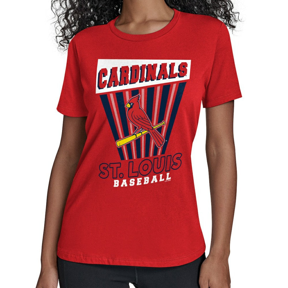 St. Louis Cardinals Starter Women's Poster Print T-Shirt - MLB