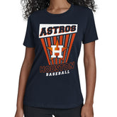 Houston Astros Starter Women's Poster Print T-Shirt - MLB