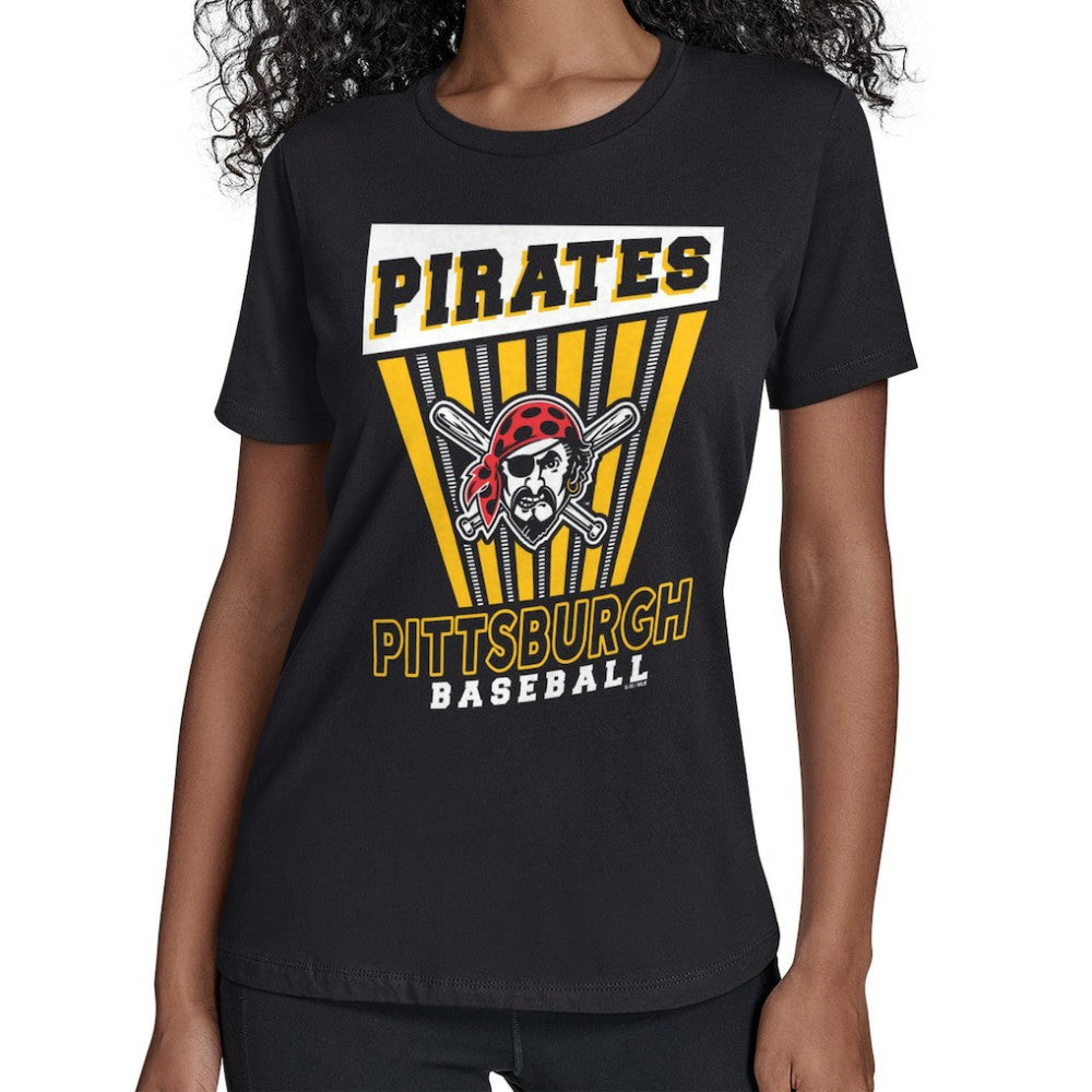 Pittsburgh Pirates Starter Women's Poster Print T-Shirt - MLB
