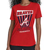 Atlanta Braves Starter Women's Poster Print T-Shirt - MLB
